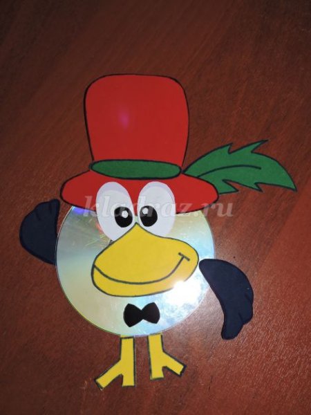 Шаблоны для поделок из дисков