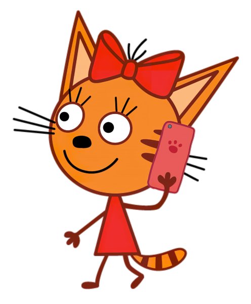 Карамелька из мультика три кота