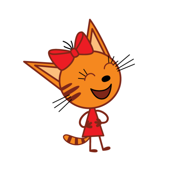 Карамелька из мультика три кота