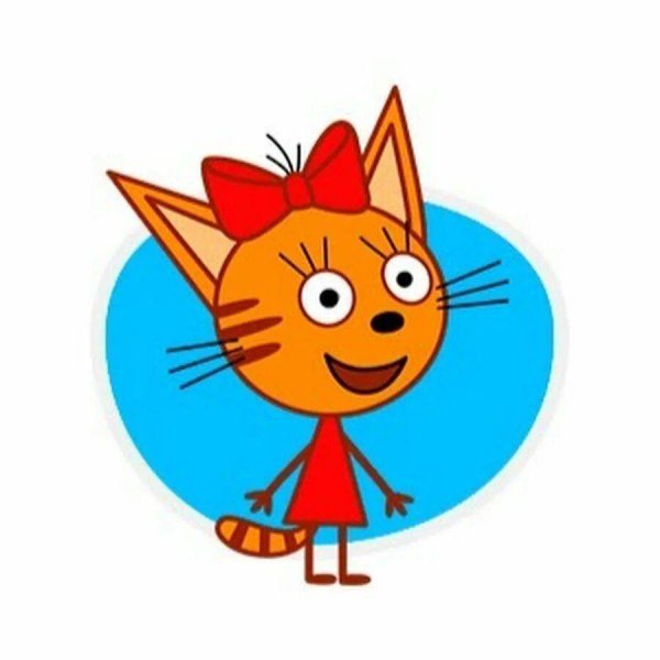 Герои мультика три кота