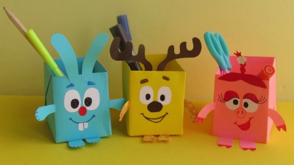 Поделки из бумаги и картона