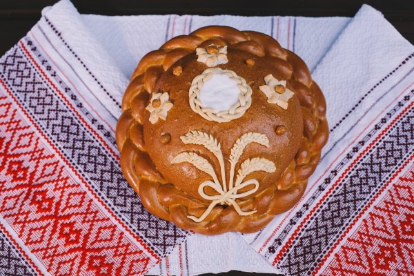 Каравай рисунок