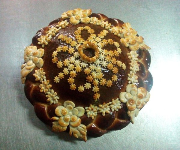 Красивый каравай