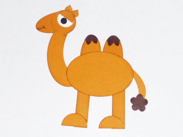 Аппликация звери