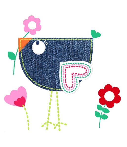 Детские аппликации из ткани