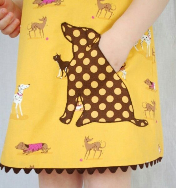 Аппликация на кармане