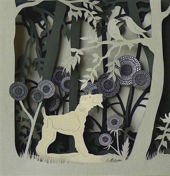 Бумажные картины Хелен Масселвайт