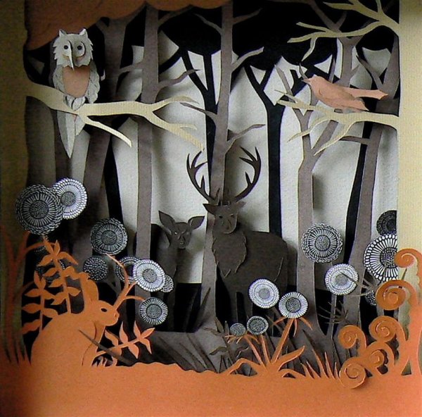 Бумажные картины Хелен Масселвайт