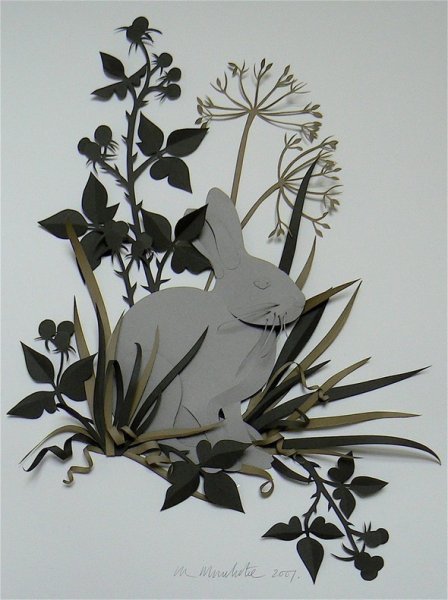 Бумажные картины Хелен Масселвайт