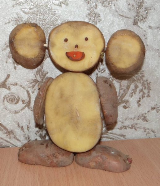 Поделки из картофеля