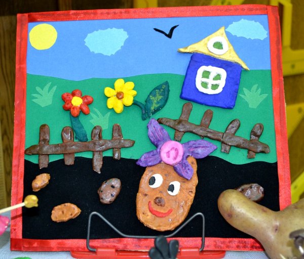 Поделка картофель