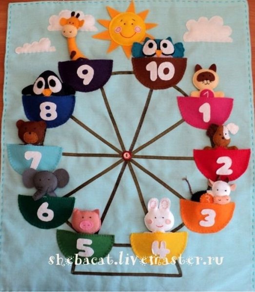 Панно из фетра