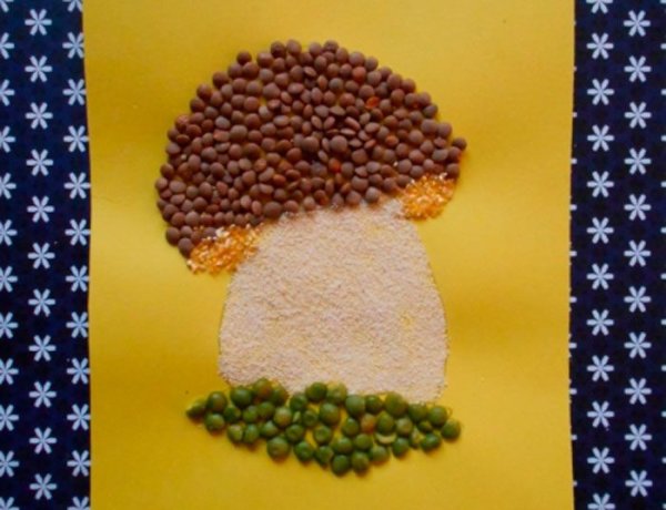 Поделки из круп