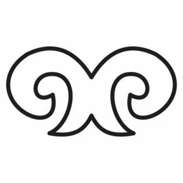 Бараний Рог орнамент