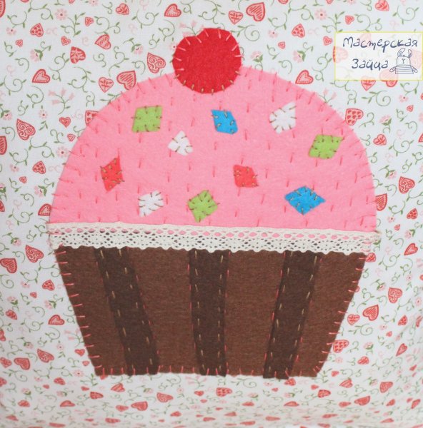 Аппликация кекс