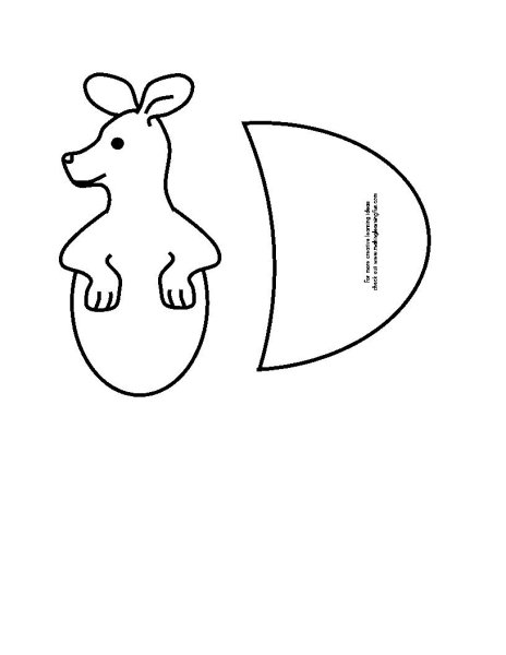 Поделка кенгуру