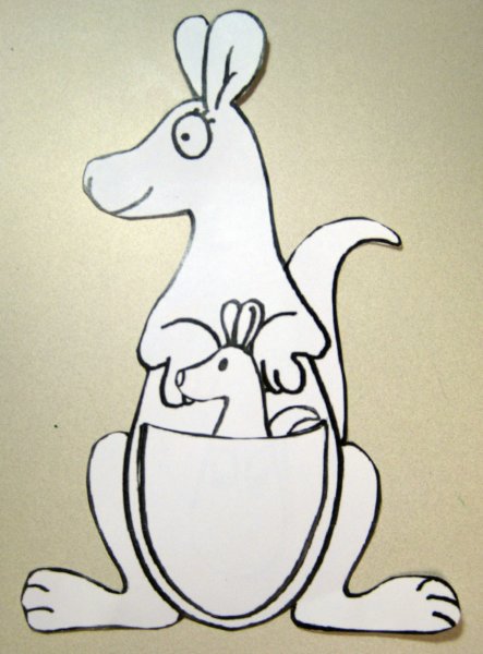 Кенгуру Craft for Kids