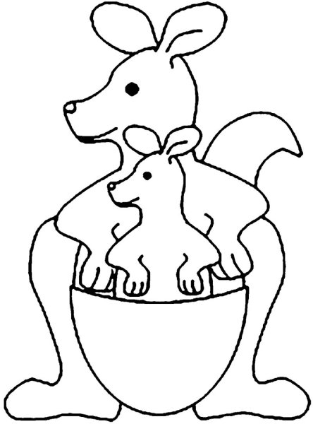 Поделка кенгуру для дошкольников