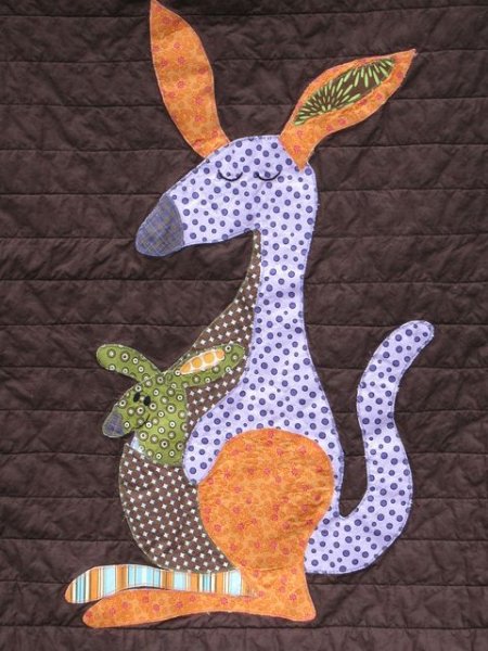 Аппликация кенгуру