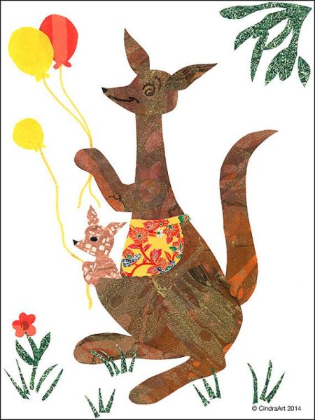 Поделка кенгуру для дошкольников