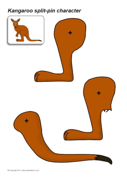 Поделка кенгуру для дошкольников