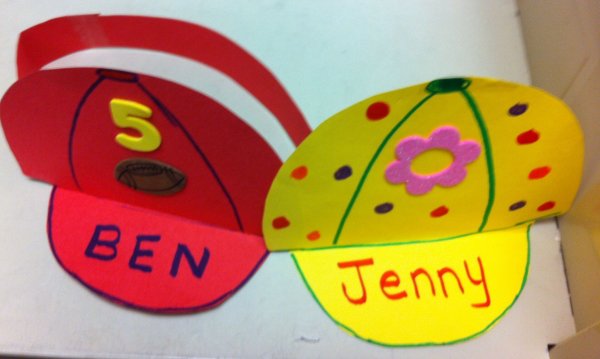 Кепка детская поделка