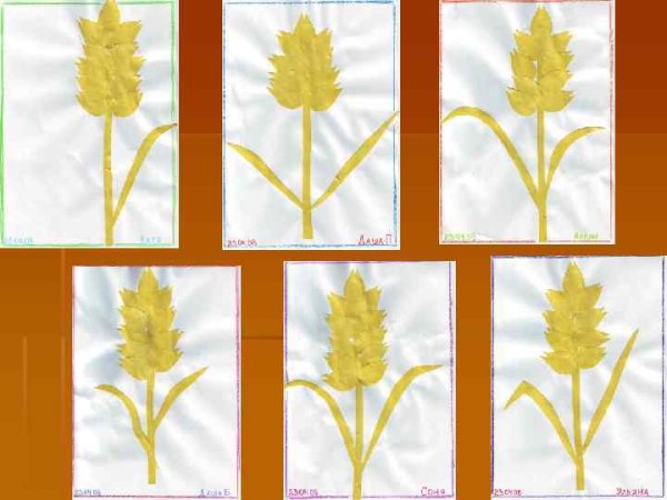 Аппликация на тему хлеба булочные изделия