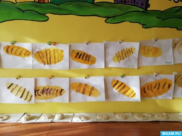 Рисование хлеб подготовительная группа