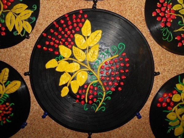 Пластинография хохламскакя роспись