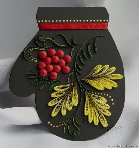 Квиллинг Хохлома