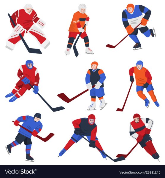 Аппликация хоккеист