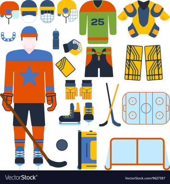 Аппликация хоккей