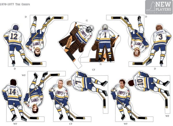 Хоккей из бумаги