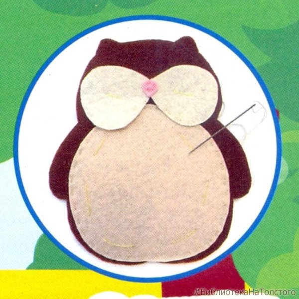 Хомяк из фетра выкройка