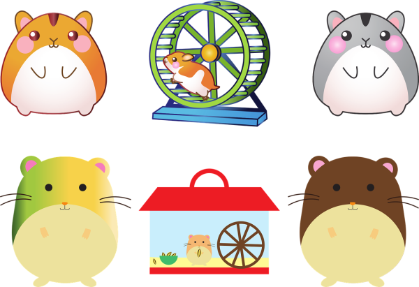 Нарисовать хомяка