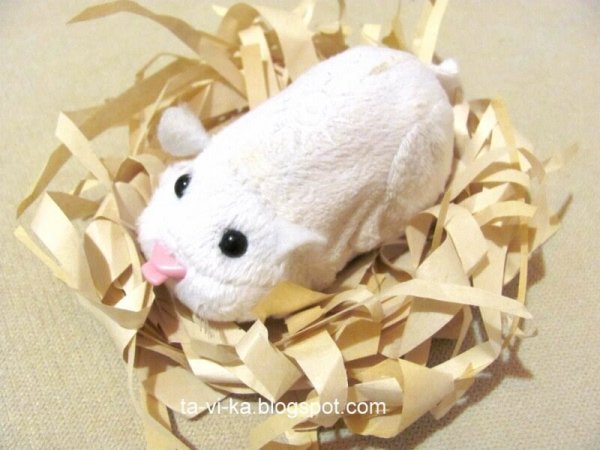 Поделка хомяк объемный