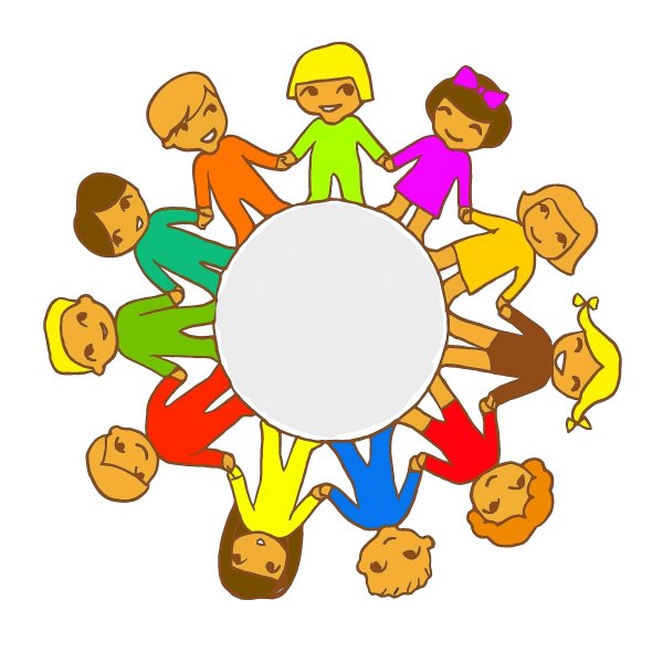 Разноликий хоровод рисунок