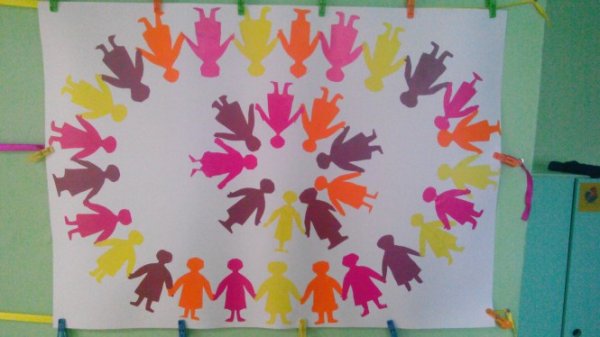 Аппликация в младшей группе детского сада