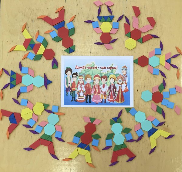 Аппликация хоровод в подготовительной группе