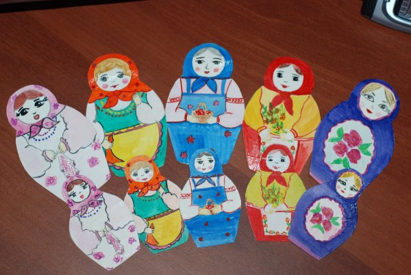 Матрешка во второй младшей группе