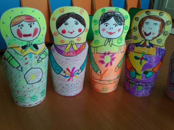 Поделка Матрешка