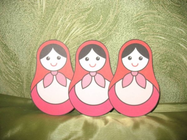 Матрешка 2 младшая группа