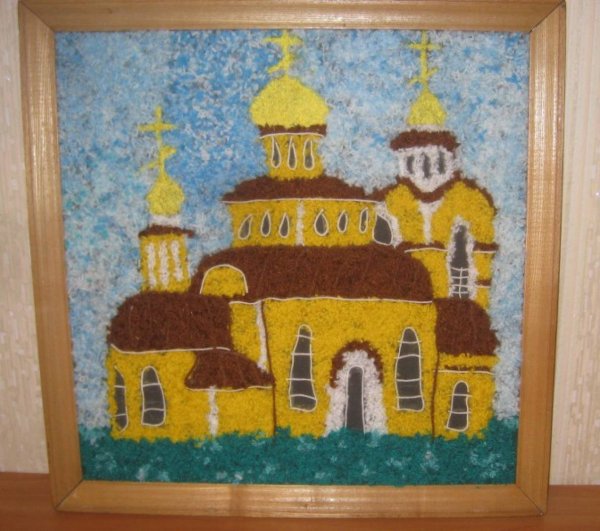 Поделка храм своими руками