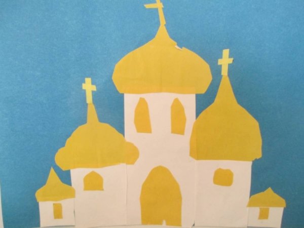 Аппликация Церковь