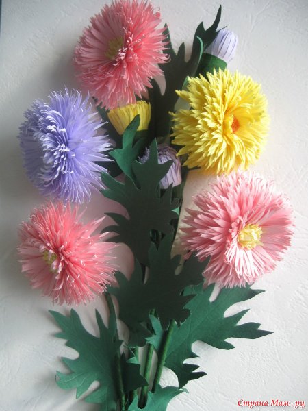 Поделки из гофрированной бумаги