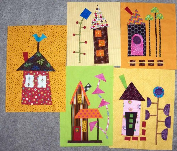 Аппликация сказочный дом