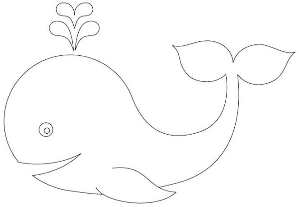 Трафарет для рваной аппликации