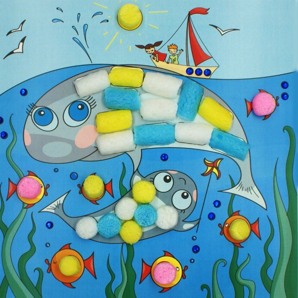 Аппликация море