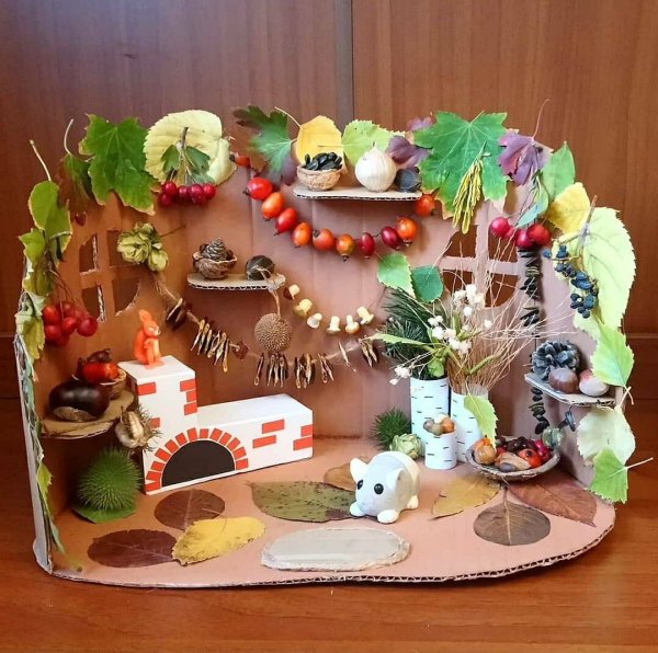 Поделки в садик осень запасы