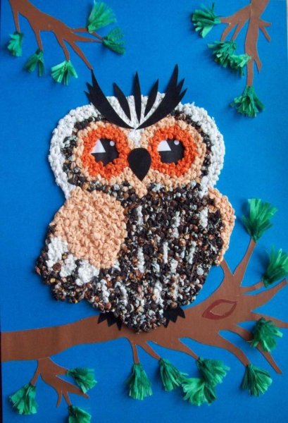 Необычные аппликации для детей